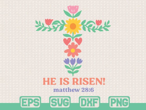 Download Easter Cross SVG Bundle Floral Verse - Premium Bundle