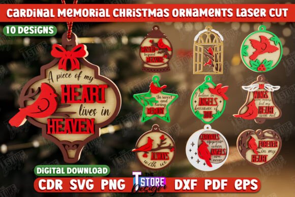 Download Cardinal Memorial Christmas Ornaments - Christmas ornament Collection