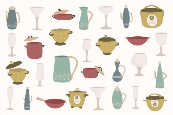 Download Set of Kitchenware Collection - Kitchenware Collection