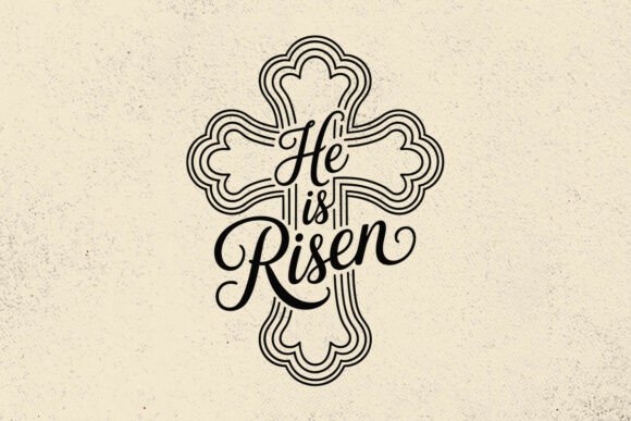 Download He is Risen SVG , Easter Cross Svg - Premium Bundle