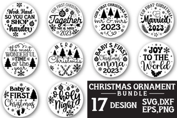 Download Christmas, Christmas Ornament Bundle, - Christmas ornament Collection
