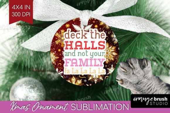 Download Funny Christmas Quote Christmas Ornament - Christmas ornament Collection