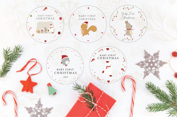 Download Our First Christmas Ornaments Bundle - Christmas ornament Collection